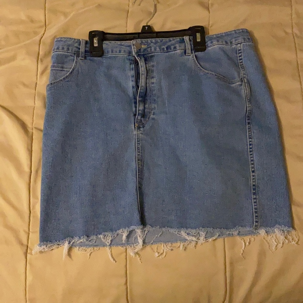 Blue Jean Skirt, Size 14 H&M